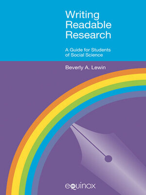 cover image of Writing Readable Research